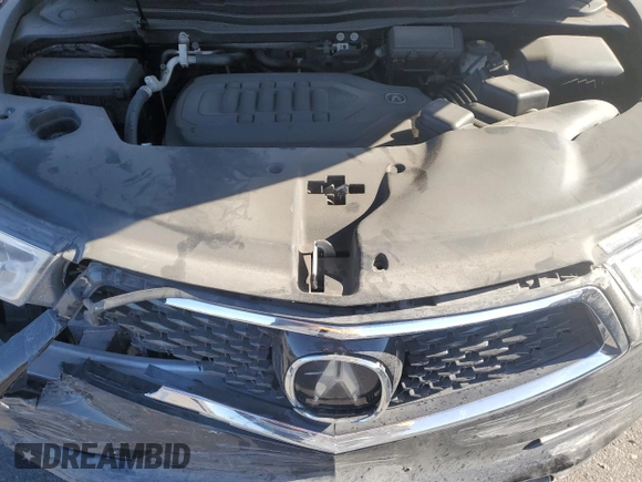 2017 Acura MDX w/Technology Pkg with VIN 5FRYD4H52HB041143, listed as a Copart auction lot 43134965 with 128,114 mi miles and Salvage Title. Bid and sale history available at carsss.com. Image 12.