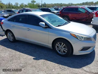 2017 Hyundai Sonata SE with VIN 5NPE24AF3HH516782, listed as a IAAI auction lot 41814078 with 128,367 mi miles. Bid and sale history available at carsss.com. Image 1.