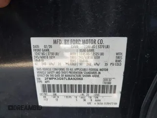2020 Ford Edge SE z VIN 2FMPK3G97LBA92060, wystawiony jako IAAI lot #41791142 z przebiegiem 59 578 mil mil oraz . Historia ofert i sprzedaży dostępna na DreamBid. Obrazek 9.