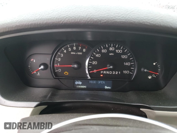 2008 Cadillac DTS 1SA z VIN 1G6KD57Y48U178829, wystawiony jako Copart lot #56669235 z przebiegiem 118 380 mil mil oraz Szkoda całkowita • Salvage title. Historia ofert i sprzedaży dostępna na DreamBid. Obrazek 9.