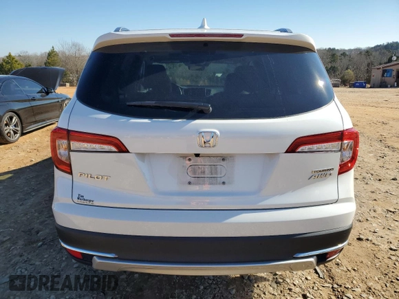 2022 Honda Pilot Touring 7-Passenger with VIN 5FNYF6H66NB059642, listed as a Copart auction lot 87802435 with 26,039 mi miles and Salvage Title. Bid and sale history available at carsss.com. Image 6.