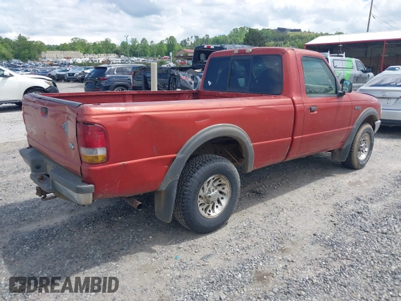 1999 Ford Ranger with VIN 1FTZR11XXXPB07153, listed as a IAAI auction lot 42189106 with 239,606 mi miles and . Bid and sale history available at DreamBid. Image 4.