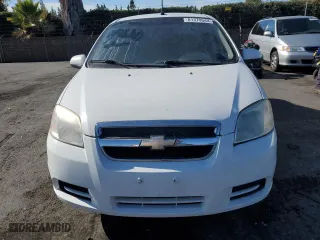 2009 Chevrolet Aveo LS with VIN KL1TD56E59B624886, listed as a Copart auction lot 81379544 with 0 mi miles and Salvage Title. Bid and sale history available at carsss.com. Image 5.