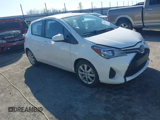 2015 Toyota Yaris L with VIN VNKKTUD37FA019862, listed as a IAAI auction lot 41481374 with 106,041 mi miles. Bid and sale history available at carsss.com. Image 1.