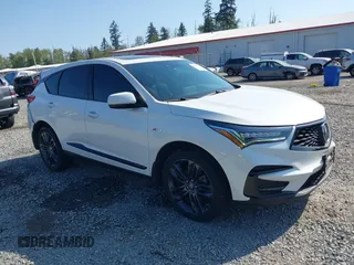 2020 Acura RDX w/A-Spec Pkg with VIN 5J8TC2H61LL013353, listed as a IAAI auction lot 42108607 with 52,481 mi miles. Bid and sale history available at carsss.com. Image 1.