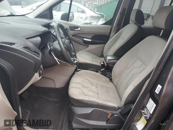 2015 Ford Transit Connect XLT with VIN NM0GE9F7XF1196358, listed as a Copart auction lot 51522205 with 198,102 mi miles and Salvage title. Bid and sale history available at DreamBid. Image 7.