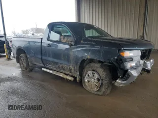 2019 Chevrolet Silverado 1500 with VIN 3GCNYAEH1KG278634, listed as a Copart auction lot 47760145 with 76,238 mi miles and Salvage Title. Bid and sale history available at DreamBid. Image 4.