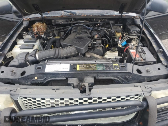 2003 Ford Ranger XL Fleet with VIN 1FTZR45E53PA12262, listed as a Copart auction lot 55880625 with 161,474 mi miles and Clean Title. Bid and sale history available at carsss.com. Image 11.