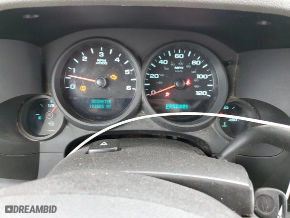 2011 Chevrolet Silverado 1500 LS with VIN 3GCPKREA0BG227136, listed as a Copart auction lot 47809235 with 193,385 mi miles and Salvage Title. Bid and sale history available at carsss.com. Image 9.