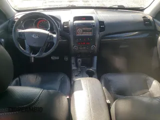 2012 Kia Sorento SX with VIN 5XYKW4A29CG247479, listed as a Copart auction lot 52226635 with 203,183 mi miles and Salvage Title. Bid and sale history available at carsss.com. Image 8.
