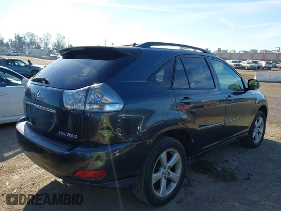 2004 Lexus RX 330 with VIN JTJGA31UX40037476, listed as a IAAI auction lot 41881993 with 204,478 mi miles and . Bid and sale history available at carsss.com. Image 4.