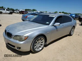 2006 BMW 7 Series 750Li with VIN WBAHN83576DT36432, listed as a Copart auction lot 52169945 with 157,781 mi miles and Clean Title. Bid and sale history available at carsss.com. Image 1.