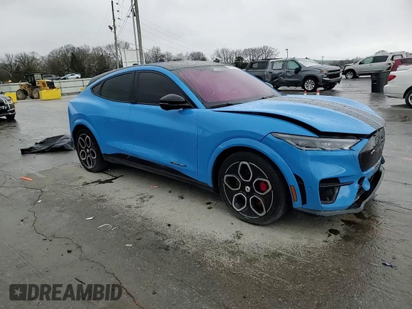 2022 Ford Mustang Mach-E GT with VIN 3FMTK4SE3NMA15065, listed as a Copart auction lot 49655515 with Not Provided miles and Salvage Title. Bid and sale history available at DreamBid. Image 11.