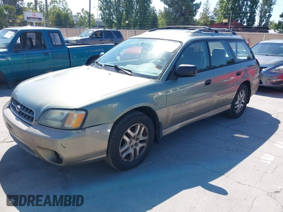 2003 Subaru Legacy Outback with VIN 4S3BH675936651604, listed as a IAAI auction lot 42404096 with 166,677 mi miles and . Bid and sale history available at DreamBid. Image 2.