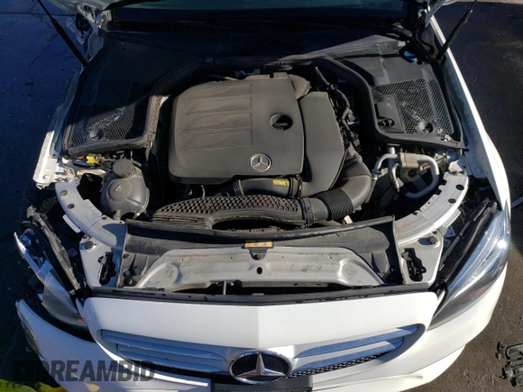 2019 Mercedes-Benz C 300 with VIN 55SWF8EB1KU297185, listed as a Copart auction lot 47410205 with 58,425 mi miles and Salvage Title. Bid and sale history available at carsss.com. Image 11.