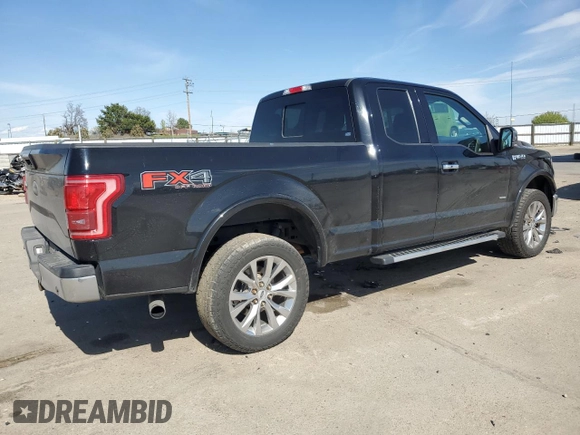 2016 Ford F-150 XLT with VIN 1FTFX1EG9GFC03929, listed as a Copart auction lot 52103325 with 89,418 mi miles and Salvage Title. Bid and sale history available at carsss.com. Image 3.