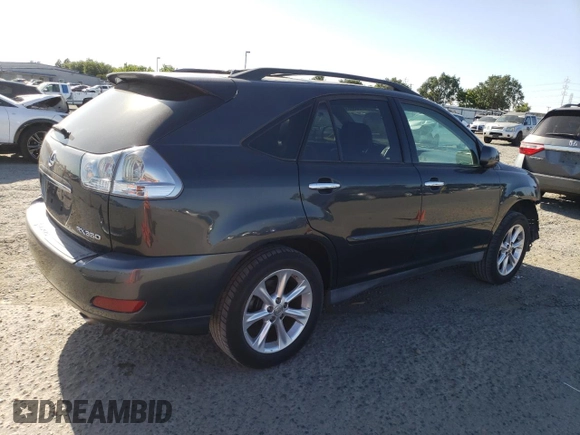 2008 Lexus RX 350 z VIN 2T2GK31U38C050058, wystawiony jako Copart lot #57865865 z przebiegiem 152 205 mil mil oraz Czysty tytuł • Clean title. Historia ofert i sprzedaży dostępna na DreamBid. Obrazek 3.