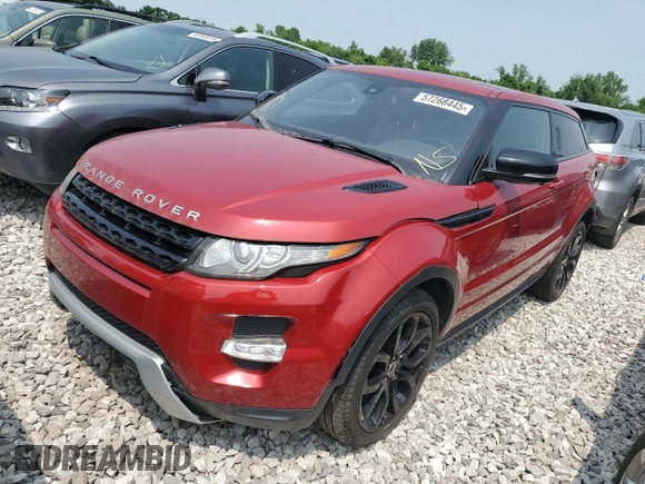 2012 Land Rover Range Rover Evoque Dynamic Premium with VIN SALVT1BG6CH626888, listed as a Copart auction lot 57268445 with Not provided miles and Clean title. Bid and sale history available at DreamBid. Image 1.