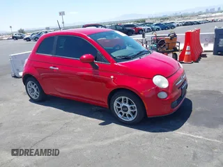 2012 FIAT 500 Pop with VIN 3C3CFFAR2CT125508, listed as a IAAI auction lot 42392711 with 112,926 mi miles and . Bid and sale history available at DreamBid. Image 1.