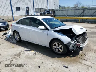 2014 Chevrolet Cruze 2LT with VIN 1G1PE5SB5E7403121, listed as a Copart auction lot 52585715 with 73,497 mi miles and Salvage title. Bid and sale history available at DreamBid. Image 4.