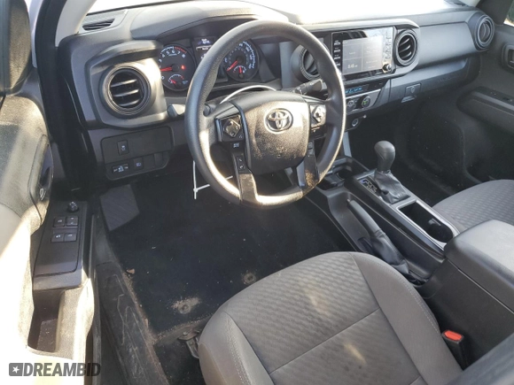 2022 Toyota Tacoma 2WD SR with VIN 3TYRZ5CN0NT022784, listed as a Copart auction lot 49487375 with 84,965 mi miles and Salvage Title. Bid and sale history available at carsss.com. Image 8.