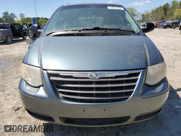 2006 Chrysler Town & Country LWB Touring with VIN 2A4GP54L76R671525, listed as a Copart auction lot 51521735 with 129,373 mi miles and Clean Title. Bid and sale history available at carsss.com. Image 5.