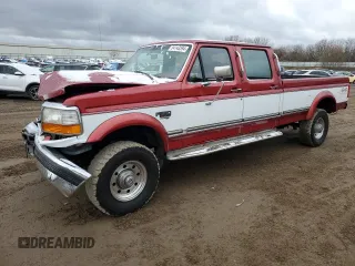 1996 Ford F-350 with VIN 1FTJW36F0TEA25973, listed as a Copart auction lot 84143594 with 194,858 mi miles and Clean title. Bid and sale history available at DreamBid. Image 1.