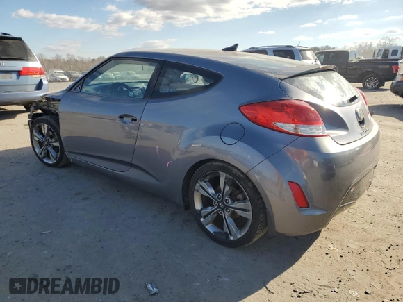 2016 Hyundai Veloster z VIN KMHTC6AD3GU293108, wystawiony jako Copart lot #47107635 z przebiegiem 97 731 mil mil oraz Szkoda całkowita • Salvage title. Historia ofert i sprzedaży dostępna na DreamBid. Obrazek 2.