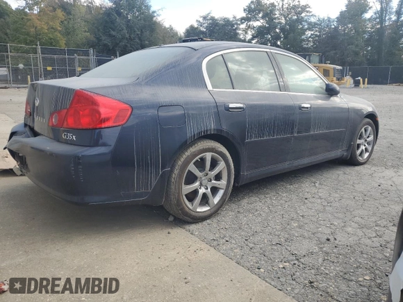 2006 Infiniti G35 z VIN JNKCV51F56M605484, wystawiony jako Copart lot #76721034 z przebiegiem 214 171 mil mil oraz Czysty tytuł • Clean title. Historia ofert i sprzedaży dostępna na DreamBid. Obrazek 3.
