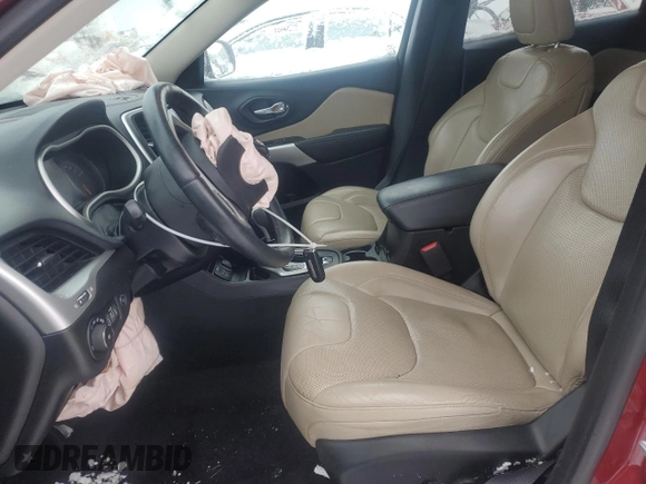 2017 Jeep Cherokee Limited with VIN 1C4PJLDS0HW578049, listed as a Copart auction lot 88270615 with 89,625 mi miles and Clean Title. Bid and sale history available at carsss.com. Image 7.