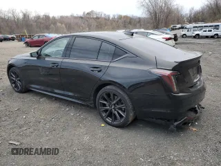 2023 Cadillac CT5 Sport with VIN 1G6DU5RK3P0105278, listed as a Copart auction lot 80003734 with 27,806 mi miles and Salvage Title. Bid and sale history available at DreamBid. Image 2.