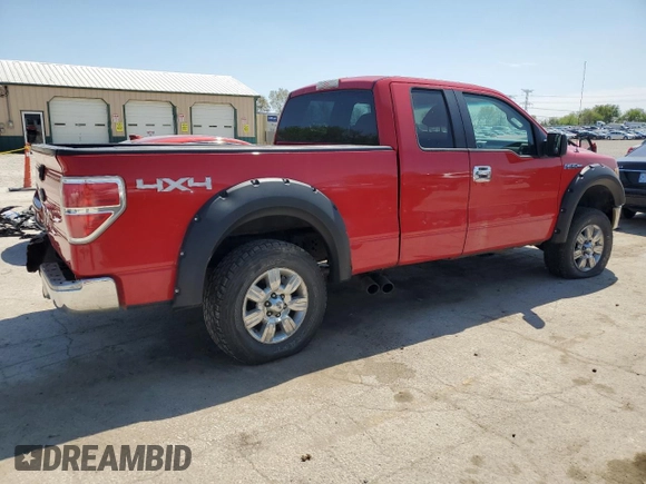 2009 Ford F-150 XL with VIN 1FTPX14V19FA33122, listed as a Copart auction lot 54439655 with 210,088 mi miles and Clean Title. Bid and sale history available at carsss.com. Image 3.