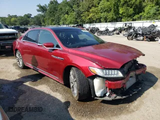 2017 Lincoln Continental Reserve with VIN 1LN6L9NC2H5610615, listed as a Copart auction lot 64958794 with 88,520 mi miles and Salvage Title. Bid and sale history available at carsss.com. Image 4.
