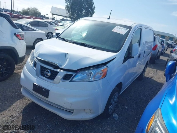 2021 Nissan NV200 Compact Cargo SV with VIN 3N6CM0KN3MK703324, listed as a IAAI auction lot 41947347 with 148,483 mi miles. Bid and sale history available at carsss.com. Image 2.