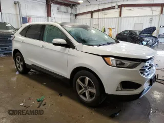 2019 Ford Edge SEL with VIN 2FMPK4J98KBB28920, listed as a Copart auction lot 56984775 with 108,426 mi miles and Salvage title. Bid and sale history available at DreamBid. Image 4.
