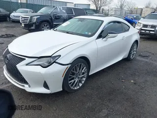 2021 Lexus RC 300 z VIN JTHD85EC7M5006203, wystawiony jako IAAI lot #41833919 z przebiegiem 76 767 mil mil oraz . Historia ofert i sprzedaży dostępna na DreamBid. Obrazek 2.