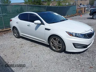 2013 Kia Optima SX with VIN 5XXGR4A62DG145995, listed as a IAAI auction lot 41932062 with 134,923 mi miles and . Bid and sale history available at DreamBid. Image 1.
