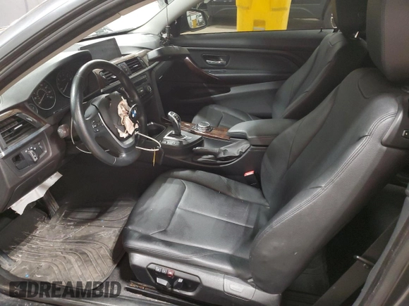 2015 BMW 4 Series 428i xDrive with VIN WBA3N9C55FK247390, listed as a Copart auction lot 54509275 with 64,858 mi miles and Salvage title. Bid and sale history available at DreamBid. Image 7.