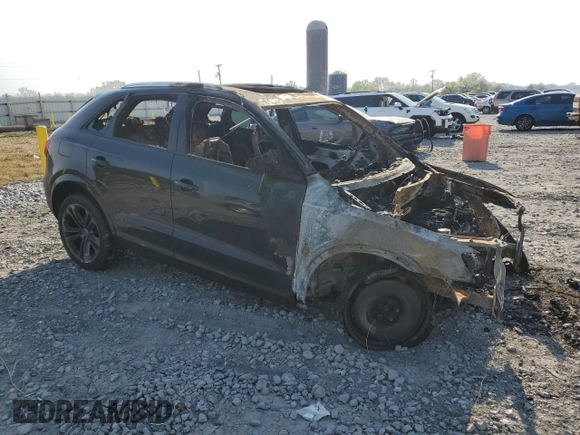 2018 Audi Q3 Premium z VIN WA1BCCFS0JR020265, wystawiony jako Copart lot #50834845 z przebiegiem Nie podano mil oraz Nie do naprawy • Non repairable. Historia ofert i sprzedaży dostępna na DreamBid. Obrazek 4.