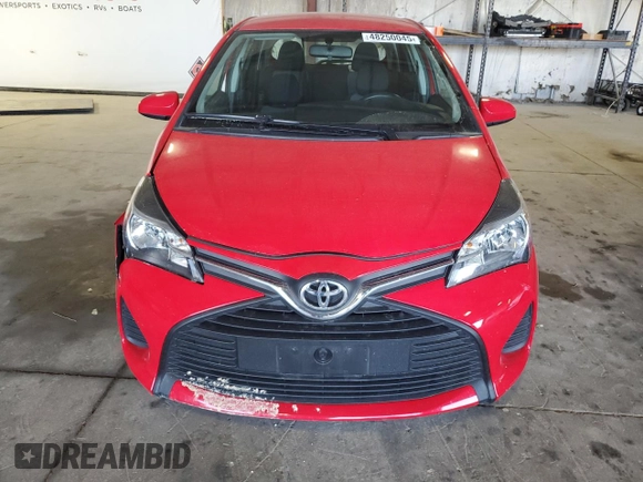 2015 Toyota Yaris L with VIN VNKKTUD35FA052164, listed as a Copart auction lot 48250045 with 104,203 mi miles and Salvage Title. Bid and sale history available at carsss.com. Image 5.