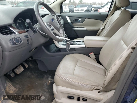 2012 Ford Edge Limited with VIN 2FMDK4KC9CBA29098, listed as a Copart auction lot 52066515 with 182,080 mi miles and Salvage Title. Bid and sale history available at carsss.com. Image 7.