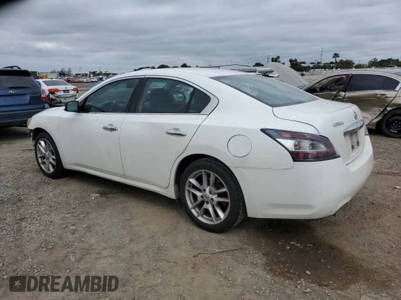 2013 Nissan Maxima SV with VIN 1N4AA5AP0DC804836, listed as a Copart auction lot 50770375 with 170,000 mi miles and Salvage Title. Bid and sale history available at DreamBid. Image 2.