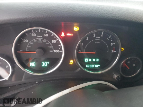 2018 Jeep Wrangler JK Unlimited Sport S with VIN 1C4BJWDGXJL835345, listed as a Copart auction lot 88928145 with 169,878 mi miles and Clean Title. Bid and sale history available at carsss.com. Image 9.