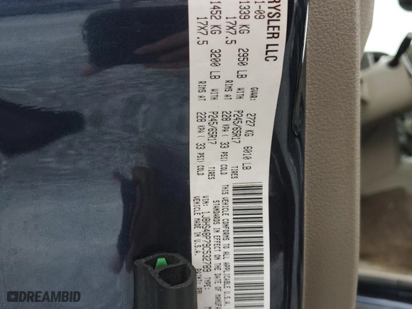 2009 Jeep Grand Cherokee Laredo with VIN 1J8HS48P79C532789, listed as a Copart auction lot 86679324 with 200,167 mi miles and Salvage Title. Bid and sale history available at carsss.com. Image 15.