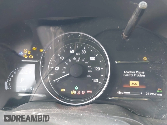 2019 Honda HR-V EX with VIN 3CZRU5H54KM729427, listed as a IAAI auction lot 41215958 with 81,957 mi miles. Bid and sale history available at carsss.com. Image 7.