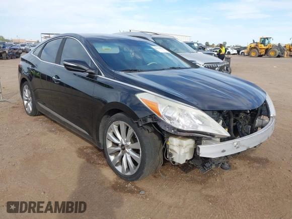 2013 Hyundai Azera z VIN KMHFH4JG8DA329143, wystawiony jako IAAI lot #41933036 z przebiegiem Nie podano mil oraz . Historia ofert i sprzedaży dostępna na DreamBid. Obrazek 1.