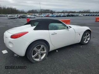 2006 Pontiac Solstice z VIN 1G2MB33B56Y106095, wystawiony jako Copart lot #52068765 z przebiegiem Nie podano mil oraz Szkoda całkowita • Salvage title. Historia ofert i sprzedaży dostępna na DreamBid. Obrazek 3.