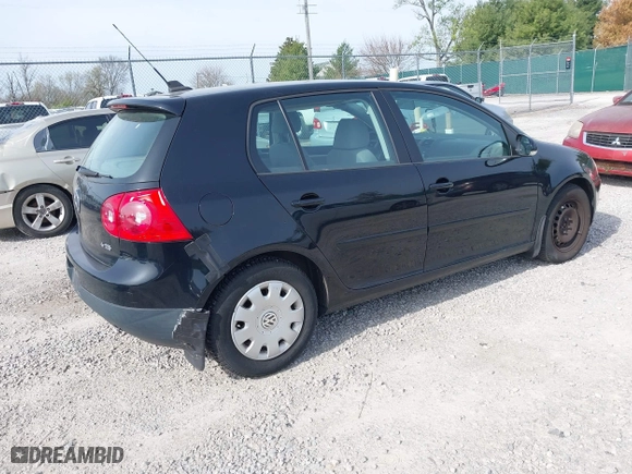 2008 Volkswagen Rabbit S with VIN WVWDB71K18W327925, listed as a IAAI auction lot 42054235 with 111,563 mi miles. Bid and sale history available at carsss.com. Image 4.