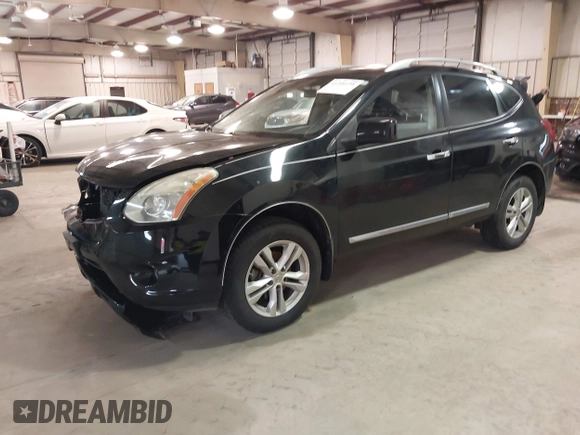 2012 Nissan Rogue SV with VIN JN8AS5MV6CW352006, listed as a IAAI auction lot 41206198 with 136,258 mi miles. Bid and sale history available at carsss.com. Image 17.