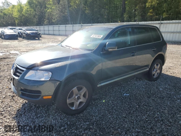 2006 Volkswagen Touareg 3.2L V6 with VIN WVGZG77L46D038386, listed as a Copart auction lot 52767505 with Not Provided miles and Salvage Title. Bid and sale history available at DreamBid. Image 1.